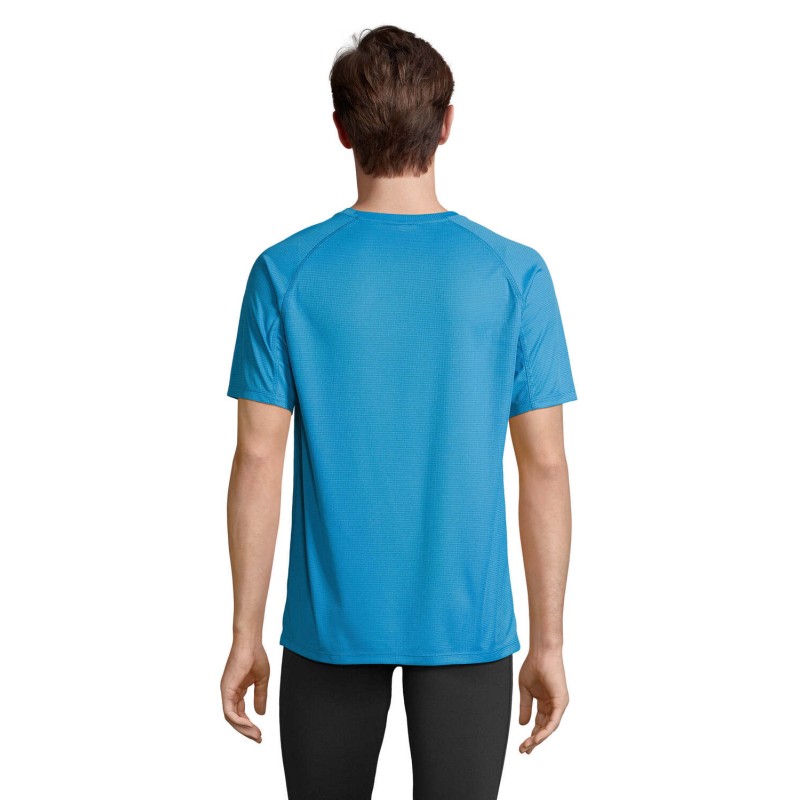 Camiseta técnica de manga raglán Vortex