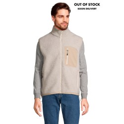 Chaleco sherpa unisex Fury BW