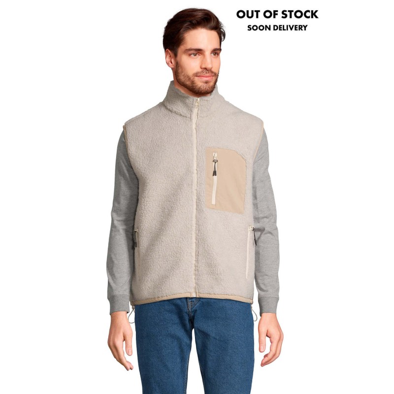 Chaleco sherpa unisex Fury BW