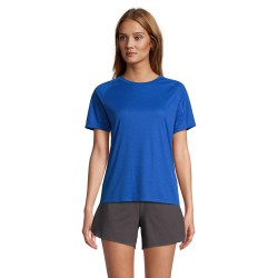 Camiseta técnica de manga raglán de mujer Vortex