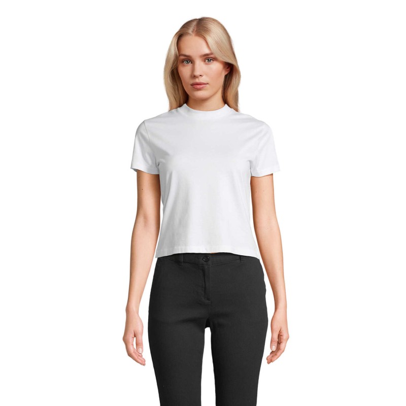 Camiseta corta de mujer Lilia
