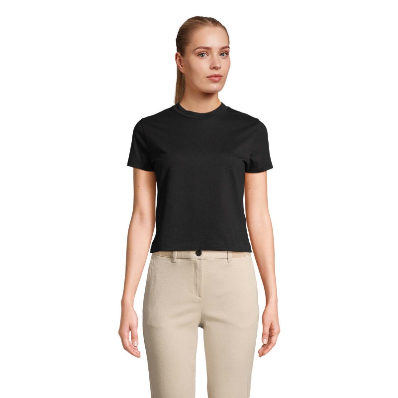 Camiseta corta de mujer Lilia