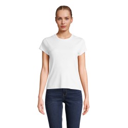 Camiseta acanalada de mujer...
