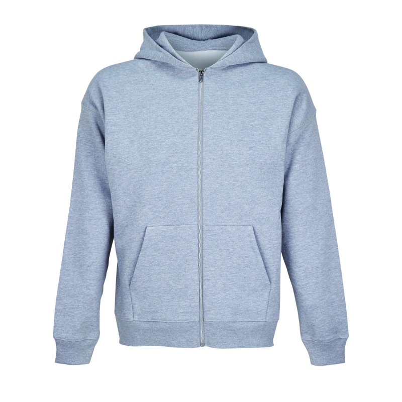 Sudadera con capucha y cremallera Jelo