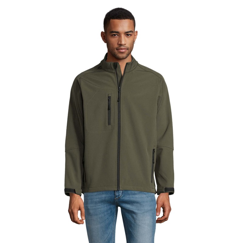 Chaqueta softshell de hombre Relax