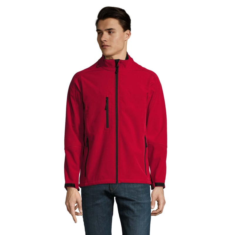 Chaqueta softshell de hombre Relax