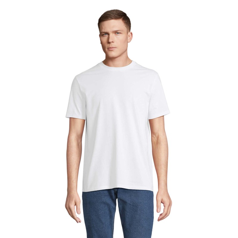 Camiseta unisex de algodón y poliéster reciclado Lyam