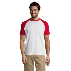 Camiseta bicolor de hombre...
