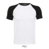 Camiseta bicolor de hombre Funky
