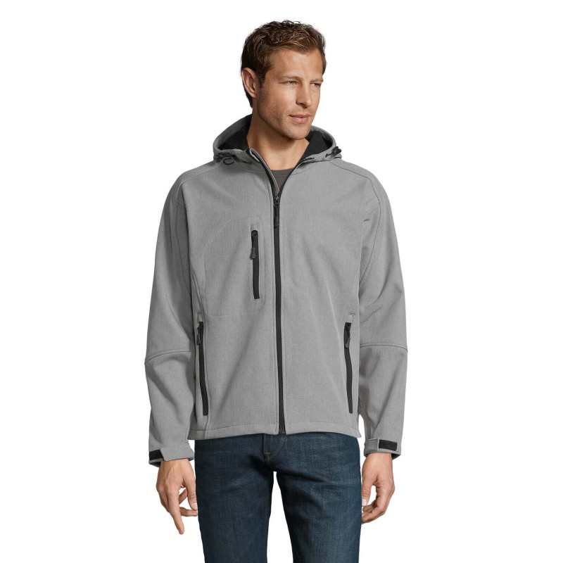 Chaqueta softshell con capucha de hombre Replay