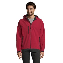 Chaqueta softshell con capucha de hombre Replay