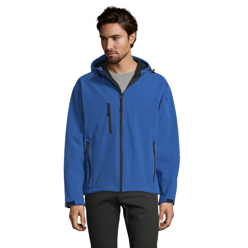 Chaqueta softshell con capucha de hombre Replay