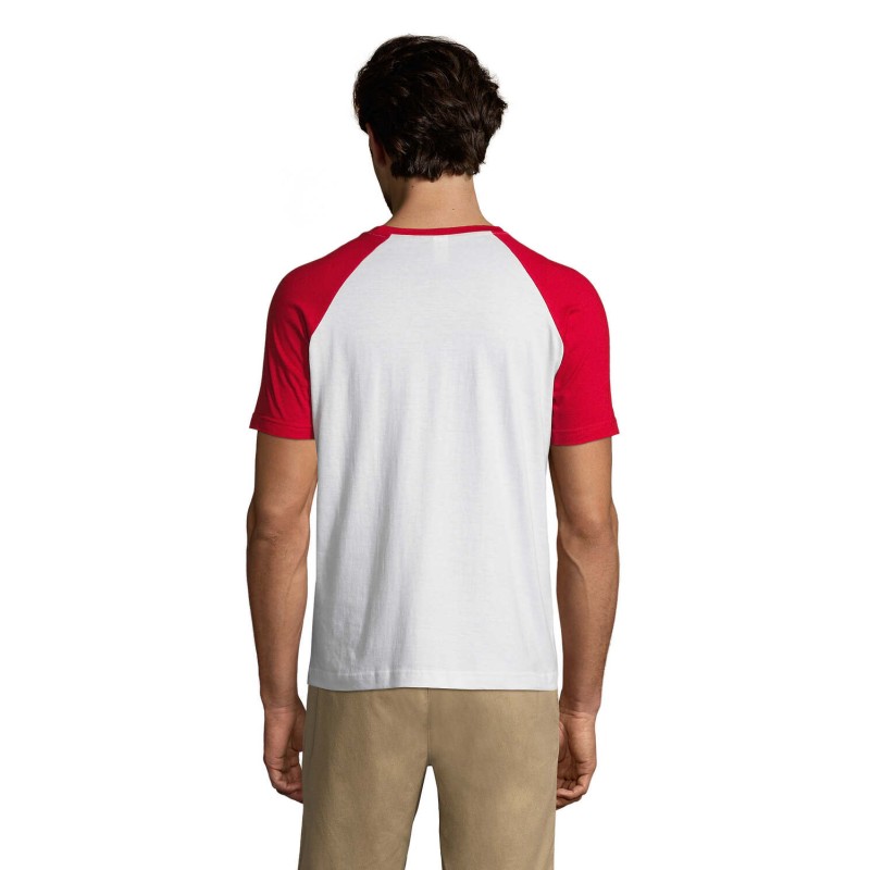 Camiseta bicolor de hombre Funky