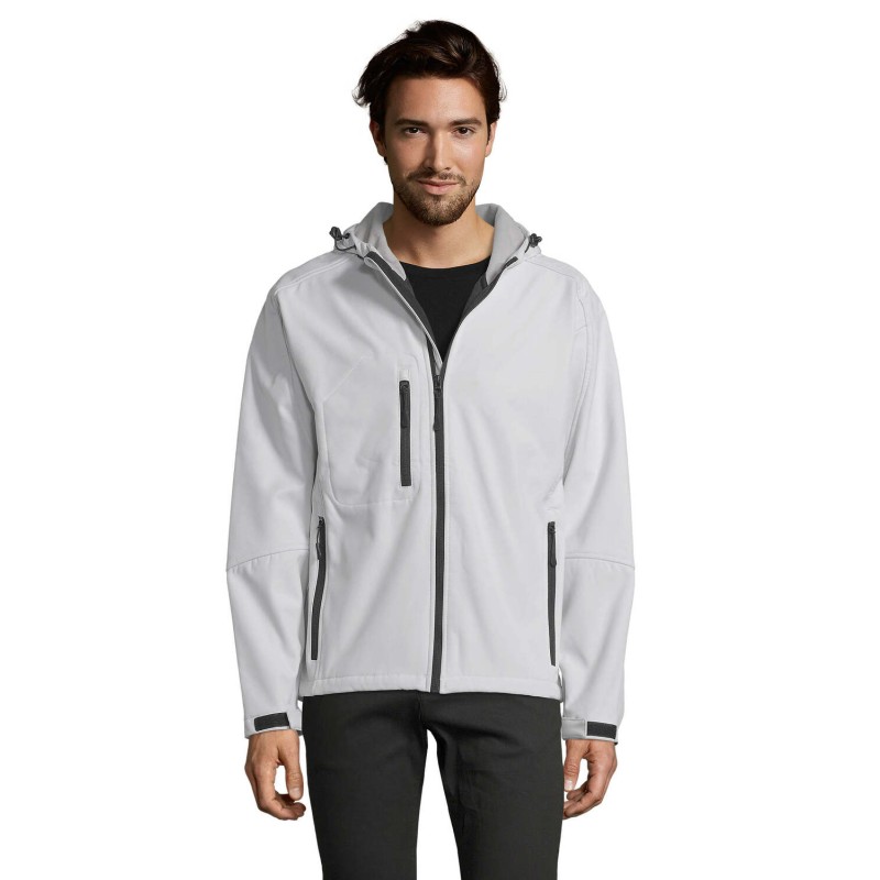 Chaqueta softshell con capucha de hombre Replay