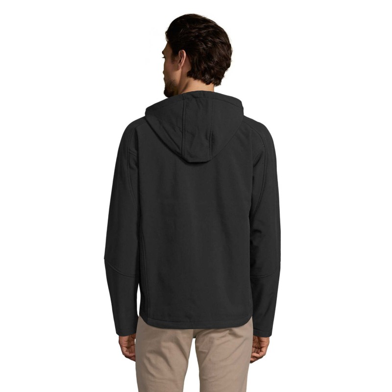 Chaqueta softshell con capucha de hombre Replay