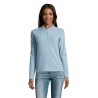 Polo de manga larga de mujer Podium