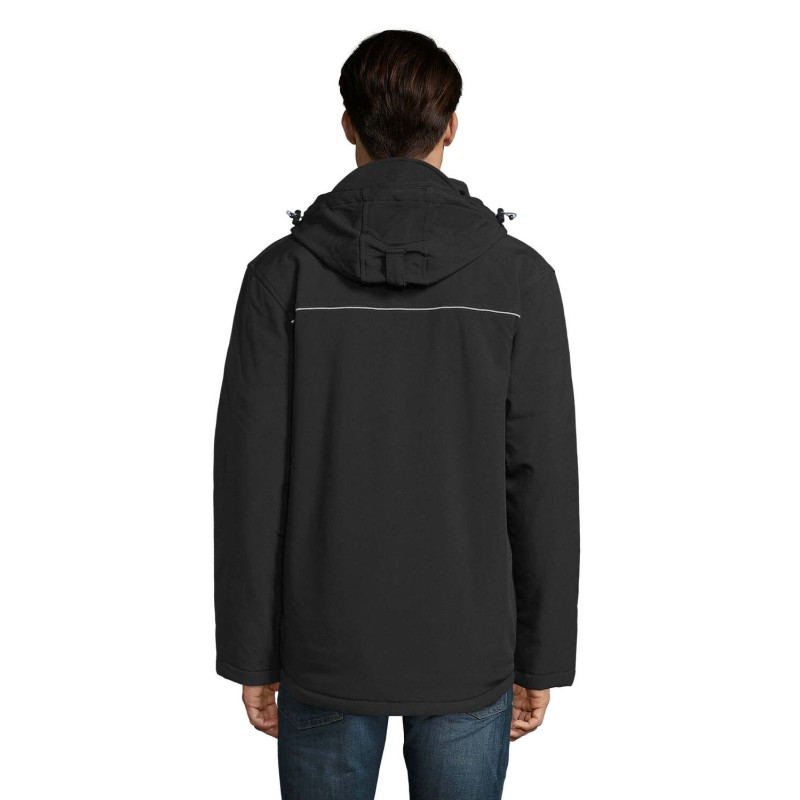Chaqueta softshell acolchada de hombre Rock