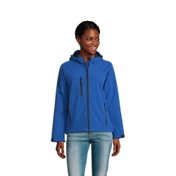Chaqueta softshell con capucha de mujer Replay
