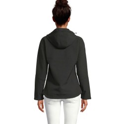 Chaqueta softshell con capucha de mujer Replay