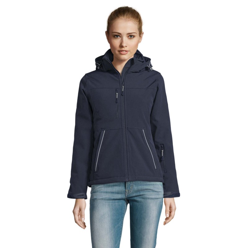 Chaqueta softshell acolchada de mujer Rock
