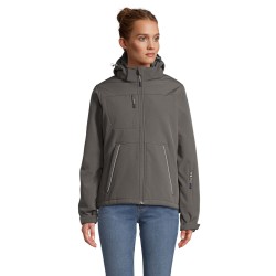 Chaqueta softshell acolchada de mujer Rock