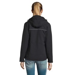 Chaqueta softshell acolchada de mujer Rock