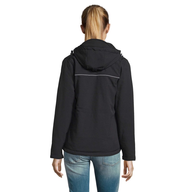 Chaqueta softshell acolchada de mujer Rock