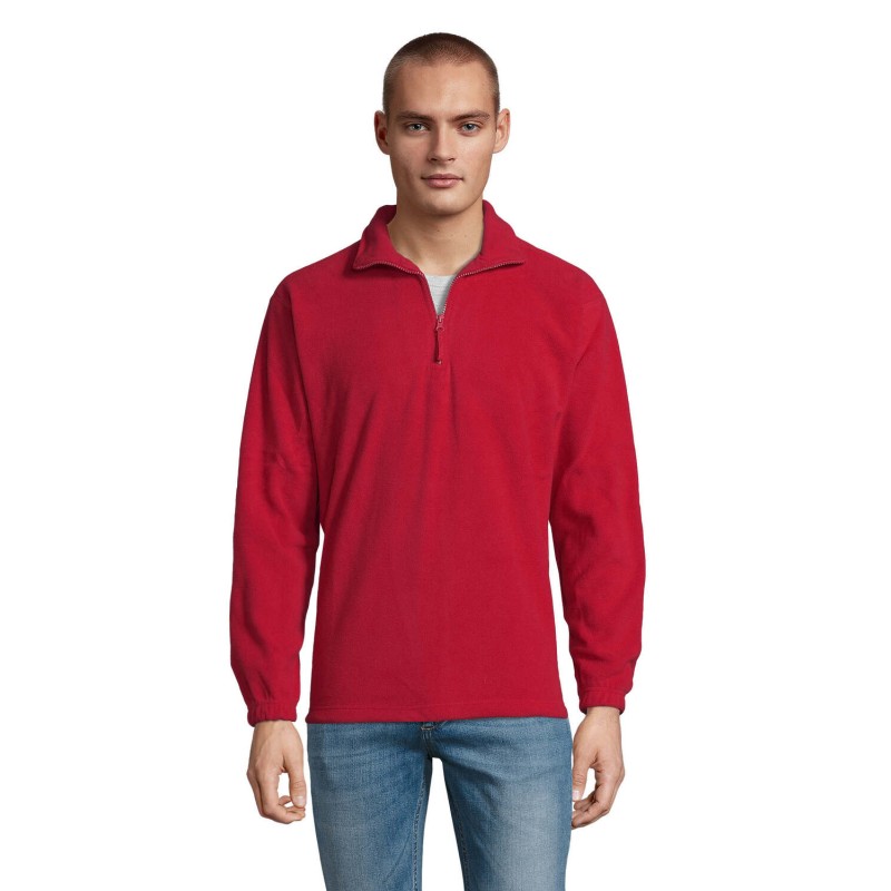 Sudadera polar con media cremallera Ness