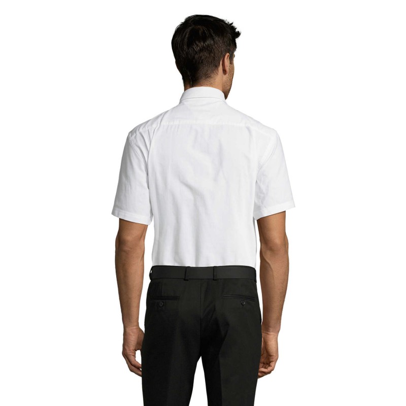 Camisa Oxford de manga corta de hombre Brisbane