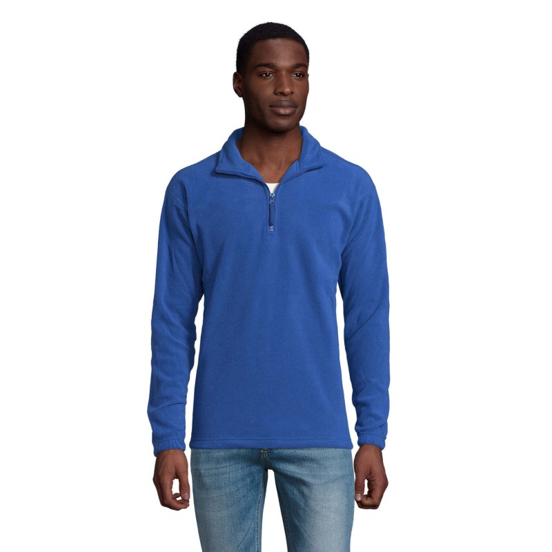 Sudadera polar con media cremallera Ness