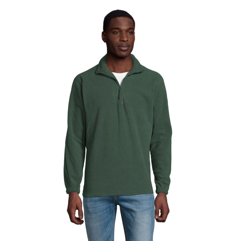Sudadera polar con media cremallera Ness