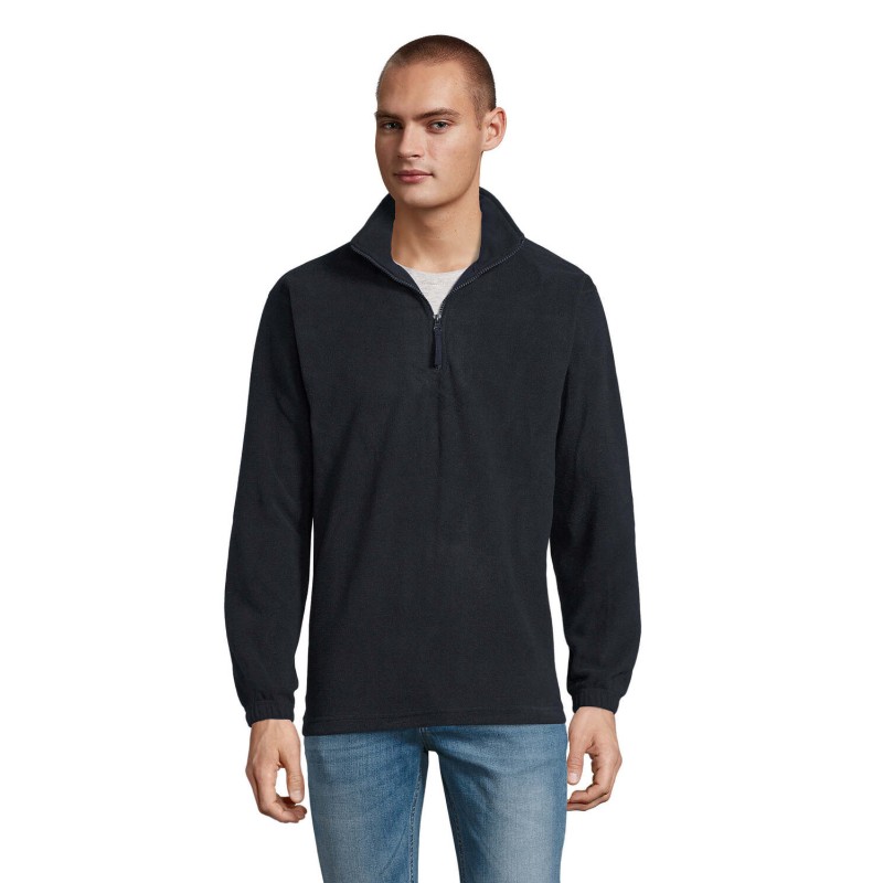Sudadera polar con media cremallera Ness