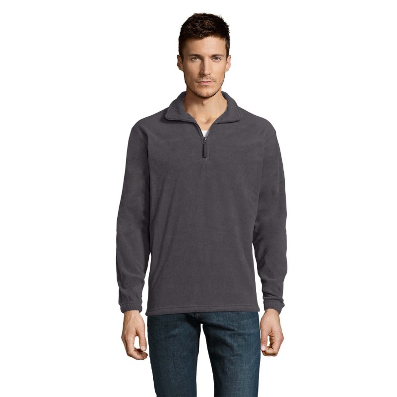 Sudadera polar con media cremallera Ness