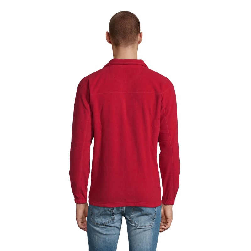 Sudadera polar con media cremallera Ness