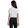Camisa Oxford de manga corta de mujer Elite