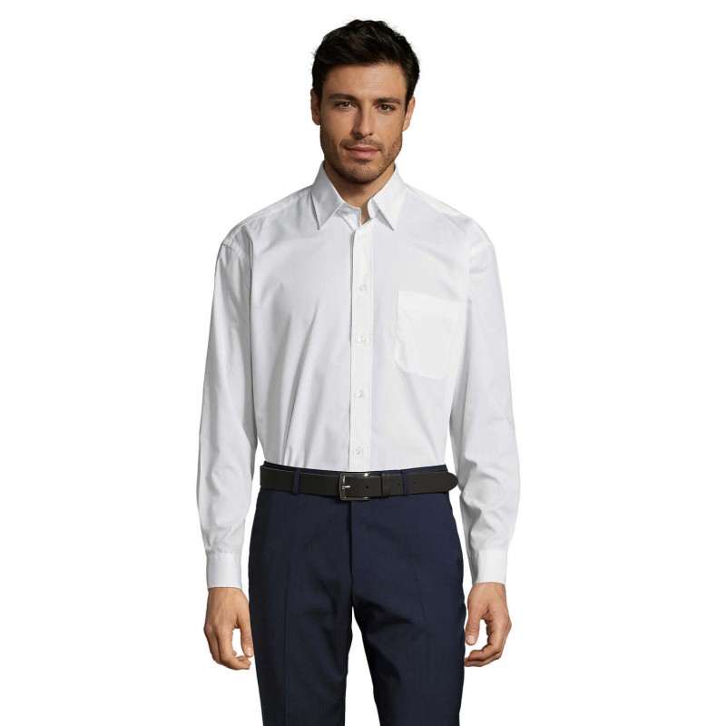 Camisa de popelina de hombre Baltimore