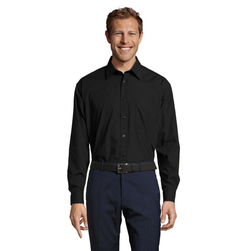 Camisa de popelina de hombre Baltimore
