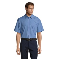 Camisa de popelina de manga...