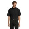 Camisa de popelina de manga corta de hombre Bristol