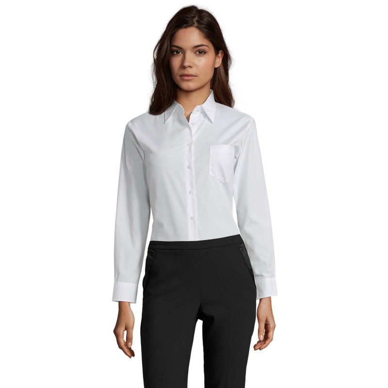 Camisa de popelina de mujer Executive