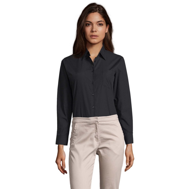 Camisa de popelina de mujer Executive