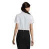 Camisa de popelina de manga corta de mujer Escape