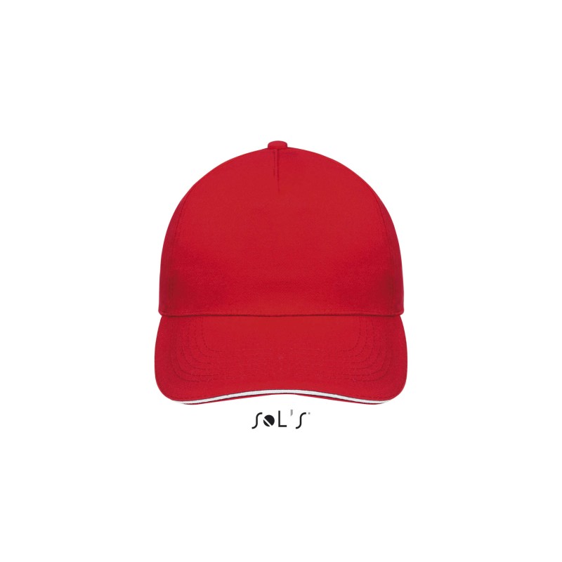 Gorra de 5 paneles Sunny