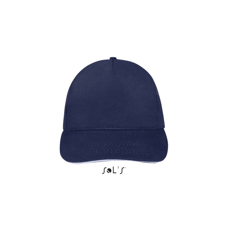 Gorra de 5 paneles Sunny