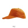 Gorra infantil de 5 paneles Sunny
