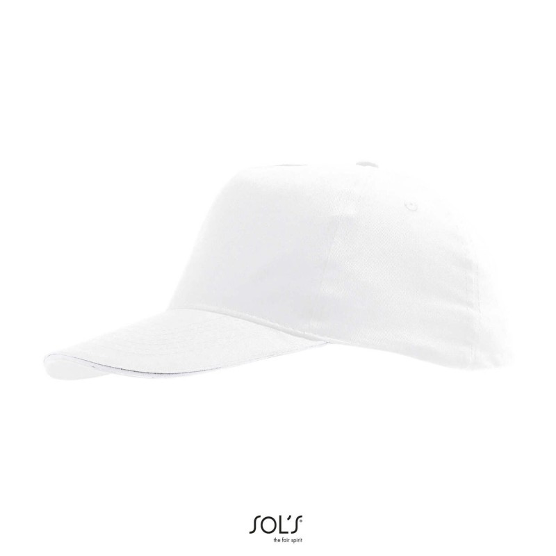 Gorra infantil de 5 paneles Sunny