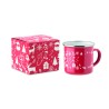 Taza esmaltada navideña Seasomel 300 ml