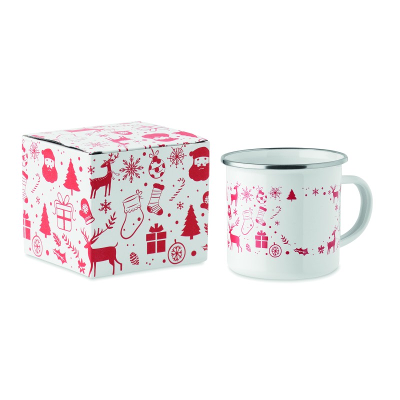 Taza esmaltada navideña Seasomel 300 ml