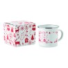 Taza esmaltada navideña Seasomel 300 ml