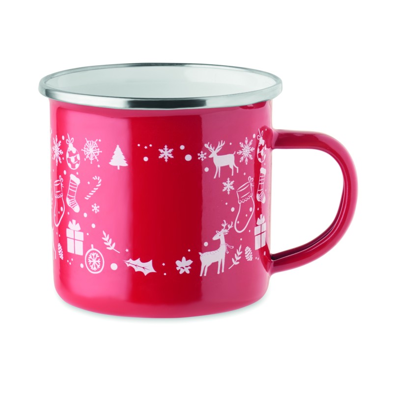Taza esmaltada navideña Seasomel 300 ml